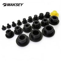 MAKSEY Bouchons de trou en caoutchouc silicone, anti-poussière, résistants aux hautes températures, pour bouteilles d'eau