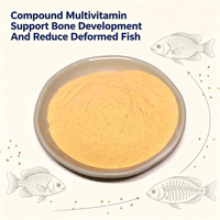 Complément Alimentaire Multivitaminé (VAVEVD) en Poudre Jaune pour Poissons d'Eau Douce Favorisant la Résistance au Stress, la Croissance et la Santé Hépatique