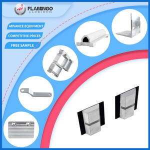 Parti in alluminio Cnc profilo in alluminio 2020 estrusione tondi sublimazione spazi in alluminio verniciato a polvere foglio di alluminio Color alluminio - Product Image 2