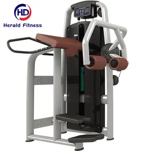 Son tasarım ticari erkek spor atleti Fitness ekipmanları Fitness aleti ayakta bacak uzatma makinesi