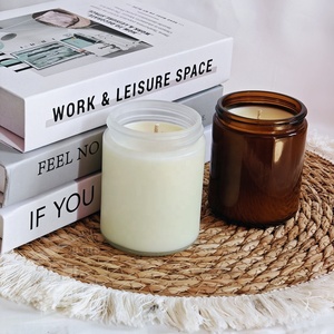 <span class=keywords><strong>Bougie</strong></span> de décoration d'atmosphère <span class=keywords><strong>Bougie</strong></span> parfumée de tabac et de <span class=keywords><strong>teck</strong></span> de longue durée pour la décoration d'ambiance - Product Image 3