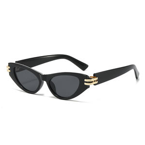 <span class=keywords><strong>Gafas</strong></span> <span class=keywords><strong>de</strong></span> Sol <span class=keywords><strong>de</strong></span> Moda 2026, Estilo Ojo <span class=keywords><strong>de</strong></span> <span class=keywords><strong>Gato</strong></span>, Marca para Mujer, Retro, Montura Pequeña, Sexy, Negras, Decorativas, <span class=keywords><strong>de</strong></span> Alta Calidad - Product Image 4