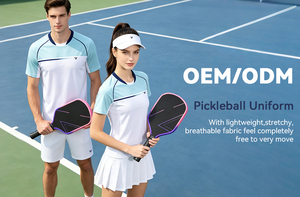 Herensportkleding, dames sportkleding, pickleball outfit, performance poloshirt, sneldrogend, ademend, stretch, sportkleding groothandel fabrikant - Product Image 3