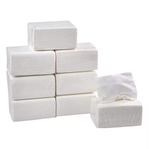 Caja de pañuelos faciales de 2 capas, pulpa de madera virgen, suaves, blancos, para uso doméstico, paquete a granel - Product Image 1