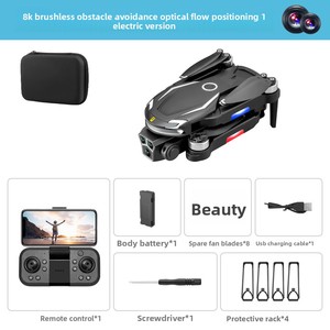 V888สำหรับผู้เริ่มต้นโดรน1080P กล้องเลี่ยงสิ่งกีดขวางเลนส์กล้องสามตัวบอกตำแหน่งการไหลของแสง Quadcopter WiFi FPV Drone - Product Image 6