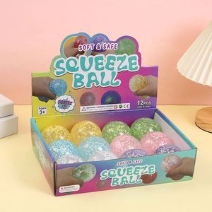 Pelota Antiestrés de Gel con Diamantes, Juguete Sensorial para Niños y Niñas, Unisex, 7cm - Product Image 6