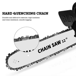 12 inch Nieuwe Draagbare Kettingzaag Adapterset Elektrische Hoekfrees Omzetten naar Kettingzaag voor Houtzagen Tuin Snoeigereedschap Sets - Product Image 3