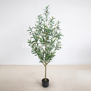 Olivier artificiel en pot détachable, très demandé, pour la décoration intérieure et extérieure des maisons, hôtels, restaurants et cafés - Product Image 3
