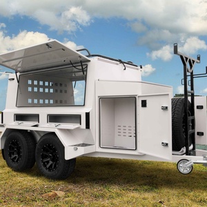 HERUI Tradesman <b>Cargo</b> Utility <b>Trailer</b> Waterproof Transport Storage Customized Size 3 Unit Payload - Product Image 3