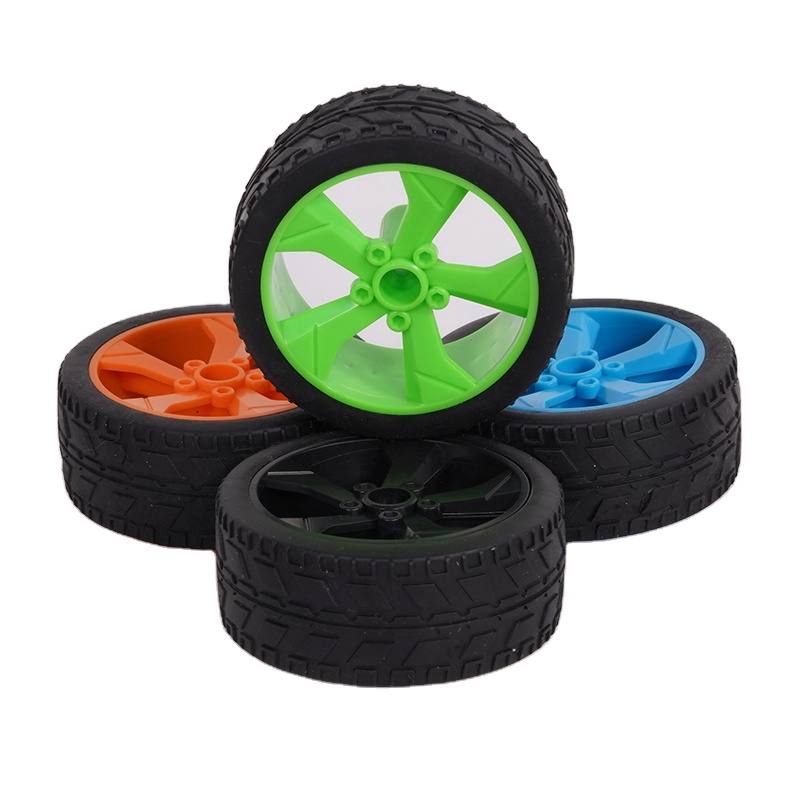 65 мм, аксессуары для игрушек, умный автомобиль, набор «сделай сам», резиновые игрушечные колеса