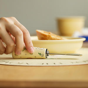 الفولاذ المقاوم للصدأ البسيطة سكين الزبد لطيف الخبز ونخب انتشار سكين - Product Image 5