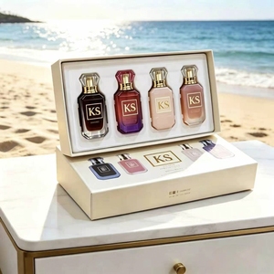 Set Mini EDP 4x10ml Vanilla Obsessions, Fragranza Unisex Stile Arabo di Dubai, Profumo a Lunga Durata, Vendita all'Ingrosso - Product Image 1