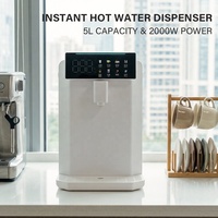Instant Hot Water Dispenser for Quick Heating 5 Liter Wholesale New Automatic Factory Supplier Food Grade Plastic Counter Top