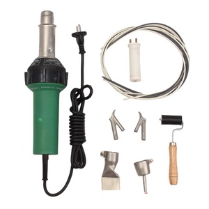 Small Plastic Hand Heating Gun for <b>PVC</b> Tent Tarpaulin Flag Repair Convenient Welding Turning <b>Rolls</b> 1. Hot Air Welding Machine 2. - Product Image 4