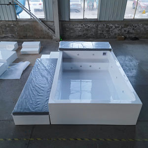 Mini Piscina Elevada de Fibra de Vidrio de Lujo con Resistencia a la Corrosión por Punción para Resorts, Villas y Uso en Exteriores, Piscina Móvil - Product Image 5