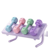 Haltères solides antidérapants remplis de ciment et de sable de fer pour le fitness, haltères en ciment écologiques pour femmes