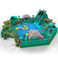Château gonflable commercial d'extérieur pour enfants, avec toboggan, pour fêtes et événements