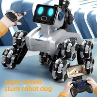Robot chien télécommandé intelligent à gestes, chat mécanique, jouet électrique en plastique pour garçons de 14 ans, produit transfrontalier très vendu