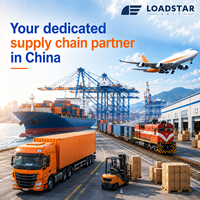 Servicio Puerta a Puerta DDP de China a EE. UU., Canadá y México, Envío Aéreo Internacional LCL + Express, Agente de Carga con Soporte 24/7