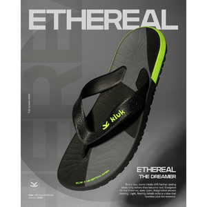 รองเท้าแตะแบบสวมสำหรับผู้ชายรุ่น Signature Joint-Release สีฟ้า Ethereal พร้อมพื้นรองเท้าแบบโค้งรับกับเท้า เหมาะสำหรับชายหาดและการเดินทาง - Product Image 2