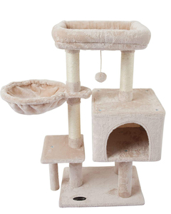 Centro de actividades para interiores, casa de juegos, bonito árbol para gatos, muebles para rascar gatos, torre para gatos, árbol trepador - Product Image 1