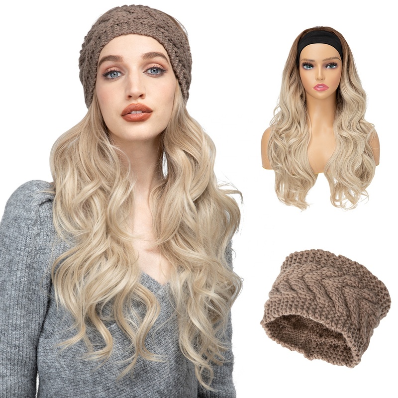 Wholesale Synthetic Fiber Headband Wigs Hair
