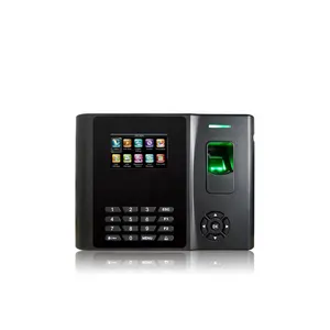 HF-Bio880 Biometrik Waktu Penunjuk dan Jam Kehadiran, Pemindai Sidik Jari Seluler dengan Kapasitas 3000 Jari Kartu ID Wifi