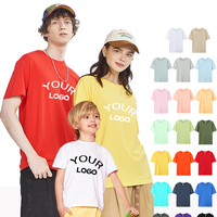 T-shirt personnalisé en coton de première qualité avec logo personnalisé pour hommes T-shirt surdimensionné uni en coton 180gsm pour hommes