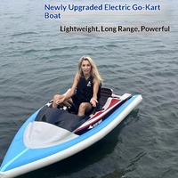 Bateau électrique multifonctionnel haute vitesse pour sports nautiques et divertissement (EPP)