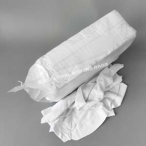 Trapos de Limpieza Industriales de Algodón, Toallas Blancas 100% Algodón, Trapos de Limpieza con Gran Absorción - Product Image 1