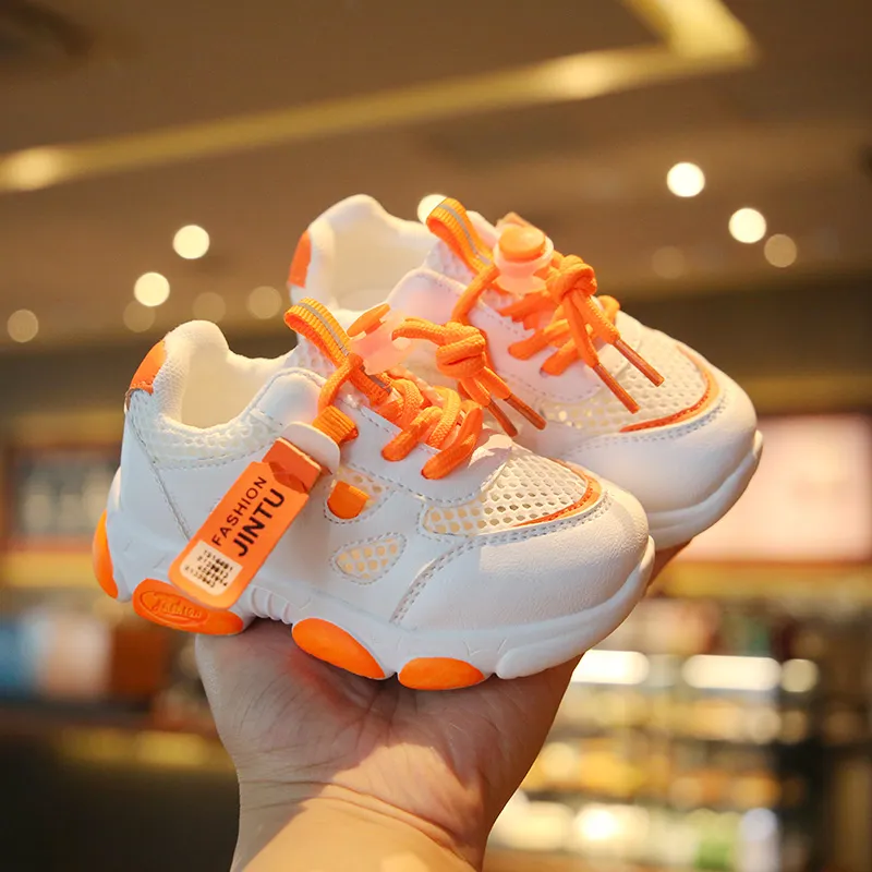 Children Casual Non-slip Fashion Sport Shoes Leisure Running Shoes For Kids Boy Girl
