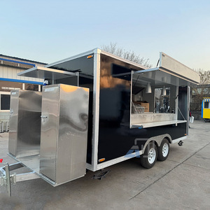 Remolque de Comida Móvil de 4.5m/15 pies, Estándar Europeo, para Catering, Carrito de Hot Dogs, Café, Helados, <span class=keywords><strong>Taller</strong></span> - Product Image 3