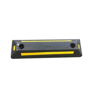 Cales de roue robustes de haute qualité de 55 cm, vente chaude, pour véhicules, stationnement, bordures de trottoir, butée de roue en caoutchouc - Product Image 6