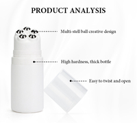 Flacon Roll-on en Verre Vert Émeraude Écologique pour Soins de la Peau Biologiques Premium et Parfums – Solution OBM Tout-en-un