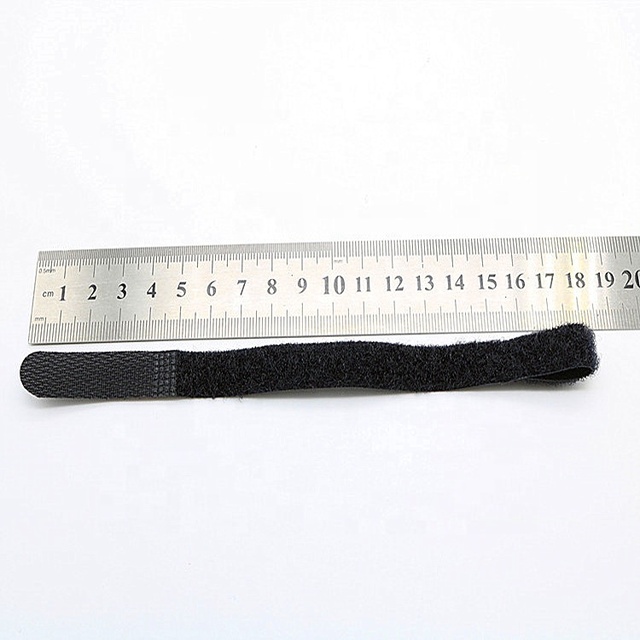 Goods in Stock Heavy Duty Nylon Plastic Fastening Tape Cable Tie Adjustable Double Side  Hook and Loop Strap