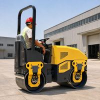 Rouleau compresseur routier de haute qualité 2300 kg pour la pavage de voies larges