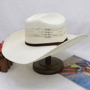 Sombreros de Vaquero Occidentales de Paja para Hombre, con Protección Solar, para Viajes, con Logotipo Personalizado - Product Image 5
