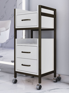 Carrello Porta Attrezzi per Barbiere con Cassetto, Tavolo Speciale per Salone di Bellezza e <span class=keywords><strong>Parrucchiere</strong></span> - Product Image 3