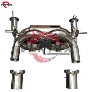 Sistema de Escape Catback Valvetronic de Acero Inoxidable T304 de Alto Rendimiento Directo de Fábrica Vortex para Lamborghini Aventador SVJ - Product Image 4