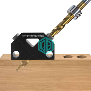 Outil de positionnement pour perçage d'angle, 45 points de fixation, pour le travail du bois, kit de perçage pour vis, guide de perçage pour goujons, outils auxiliaires de bricolage - Product Image 4