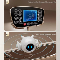 Silla de Masaje Corporal Completo 3D SL Track con Control por Voz, Altavoz Bluetooth, Calentamiento de Cintura y Pantorrillas, Reclinable de Gravedad Cero, Venta al por Mayor de Fábrica