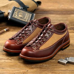 Men's Retro Best-selling Product - 2025 Genuine Leather Ankle Boots of High Quality - Men's Autumn Boots - Product Image 3