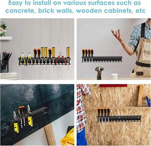 Organizador <span class=keywords><strong>de</strong></span> destornilladores Soporte <span class=keywords><strong>de</strong></span> alicates <span class=keywords><strong>de</strong></span> metal <span class=keywords><strong>de</strong></span> montaje en pared, <span class=keywords><strong>organizadores</strong></span> <span class=keywords><strong>de</strong></span> portaherramientas <span class=keywords><strong>de</strong></span> utilidad y estante <span class=keywords><strong>de</strong></span> almacenamiento - Product Image 2