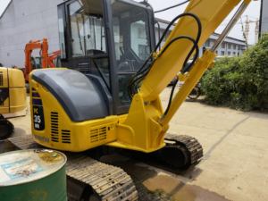 Miniexcavadora compacta de segunda mano, para construcción, Komatsu PC35 PC30, en buen estado, en venta - Product Image 3