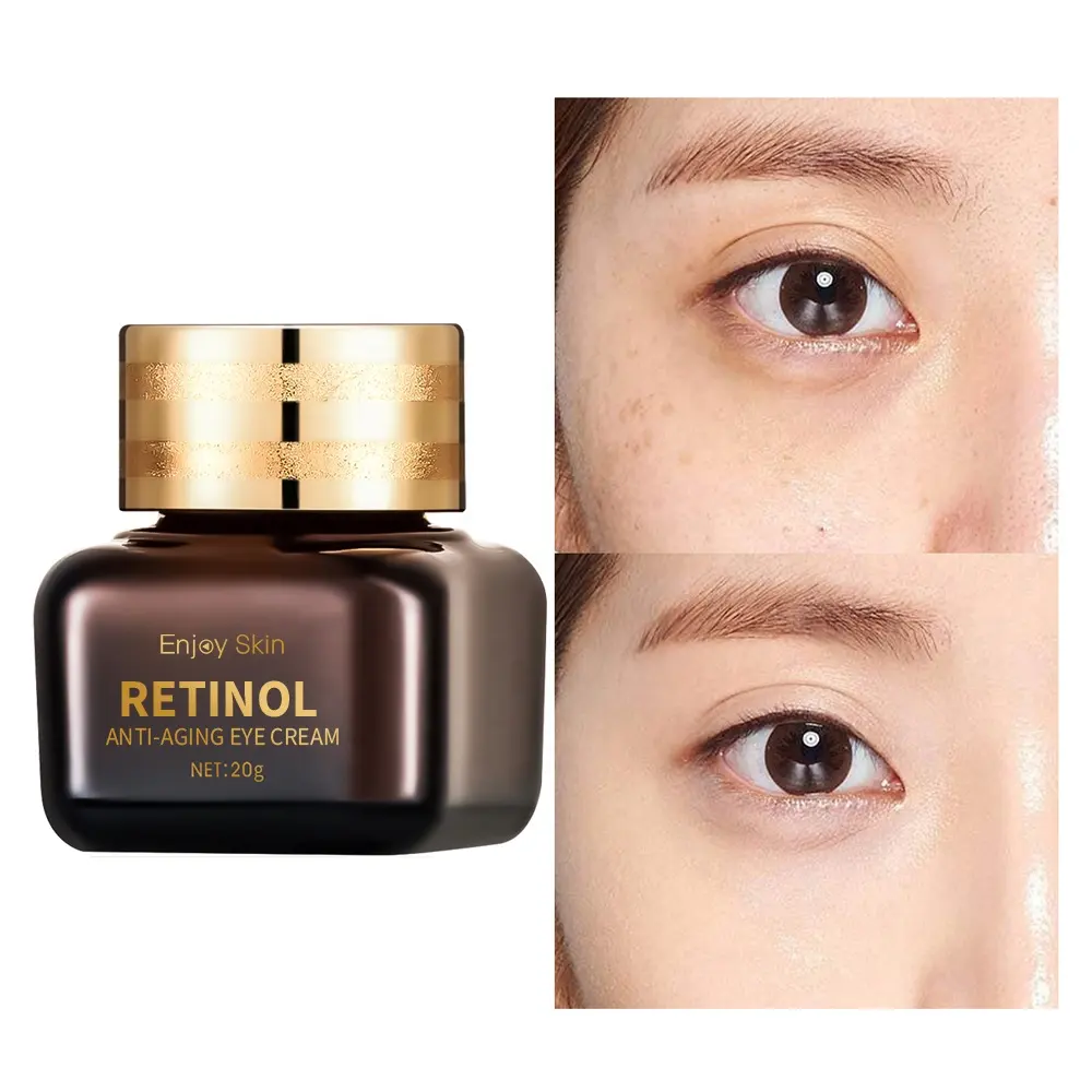 Crema de ojos de Retinol personalizada, crema antiedad, antiarrugas, elimina ojeras, la mejor oferta