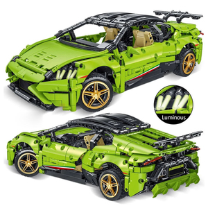 New Mork 023016-1 Technical Super Speed Sport Racing Car Model Building Block Toys Kit fai da te giocattoli educativi <span class=keywords><strong>in</strong></span> <span class=keywords><strong>vendita</strong></span> - Product Image 3