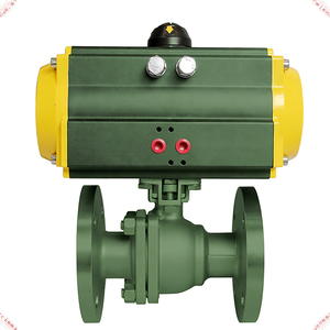 Venta de Liquidación COVNA B2B, Válvula de Bola Neumática de Acero Inoxidable de Doble Brida de 2 Vías y 3 Pulgadas (DN80), Accionamiento Remoto - Product Image 2