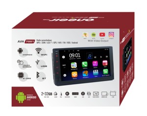 7-inch IPS màn hình cảm ứng 2Din Android Car Stereo đài phát thanh <span class=keywords><strong>wifi</strong></span> cho <span class=keywords><strong>GPS</strong></span> <span class=keywords><strong>navigation</strong></span> khuếch đại RGB chức năng SD thẻ Android tự động - Product Image 2