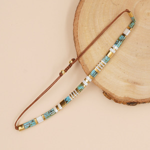 Bracelets en perles <span class=keywords><strong>TILA</strong></span> pour femmes, style bohème, perles de verre colorées, chaîne réglable faite à la main, nouveau bijou cadeau, <span class=keywords><strong>perle</strong></span> - Product Image 3