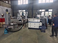 Granulateur à double étage pour recyclage de HDPE et LDPE avec coupe-cercle à eau chaude SJ200-180S